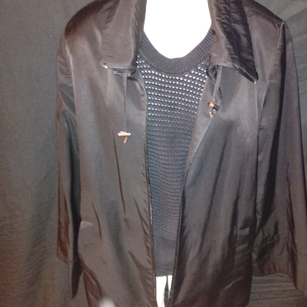 Calvin Klein Black Utility Jacket
